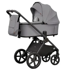 Универсальная коляска 2 в 1 Carrello Ultimo CRL-6701 Canyon Grey серая с чехлом на ножки